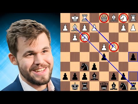 unfiltered) Magnus Carlsen Playing Blitz Online vs Warriors2019Champs(1500)  