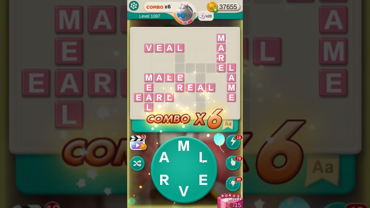 WORD VILLAS level 1097