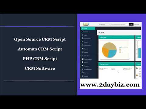 Automan CRM Script, CRM Software, Open Source CRM Script, PHP CRM Script