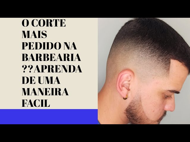 Diferença entre degrade da zero para o navalhado! Saca só?! #barbersho