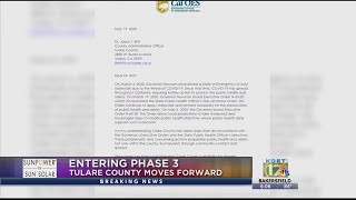 Tulare Moves Into Phase 3