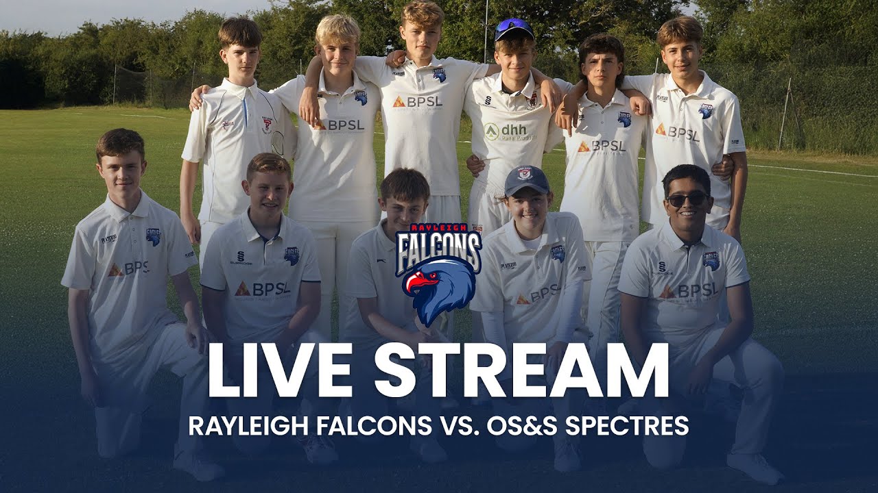 Rayleigh Falcons vs. OS&S Spectres  |🏏 LIVE HUNDRED BALL CRICKET