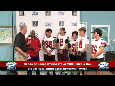 WHHI NEWS | Cleo Lane, Cross Schools Stingrays Football Team | Media Day 2022 | WHHITV Sports