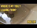 How to Find and Fix a Toilet Leak