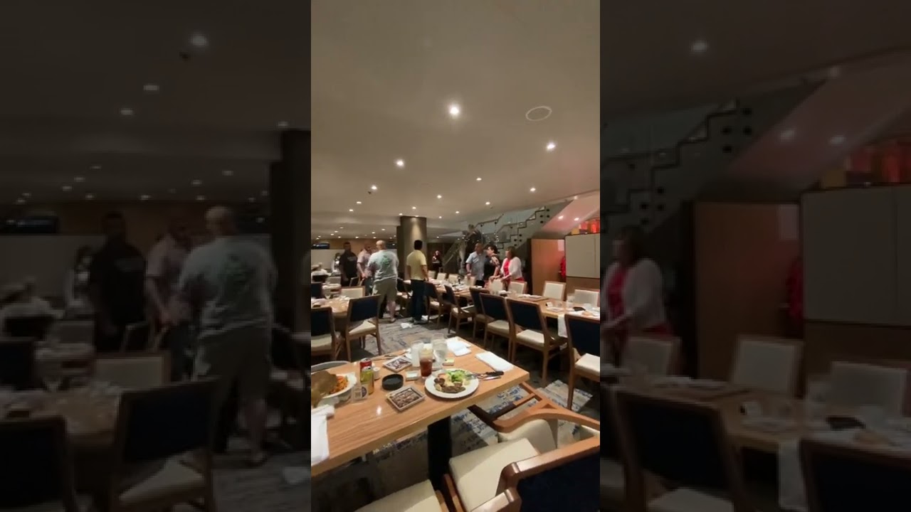 cruise ship fight