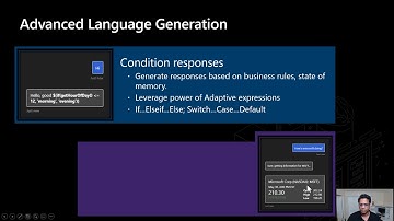 Advanced Language Understanding & Language Generation with Bot Framework Composer
