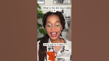 Here’s what the IAC exam is in a nutshell 🙂 #shorts #saica #roadto4k