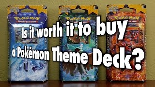 PKMTCG - Is it worth it to buy a Pokémon TCG Theme Deck?