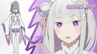 Anime CLOTHES QUIZ (pretty ez one)