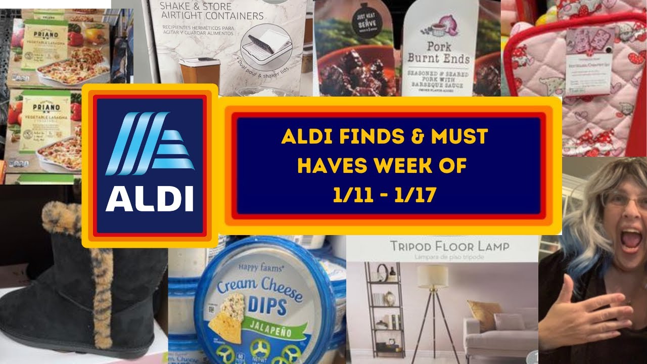 Aldi Finds & Must Haves Week of 1/11 - 1/17