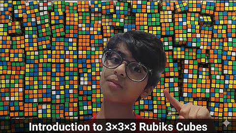 You get to figure out what "3×3×3 Rubiks Cubes" are !