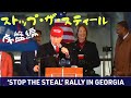 368【ジョージアラリー チラ見】ストップ・ザ・スティール・ラリー｜リンウッド＆シドニーパウエルそしてもちろん主役のWe the People｜今日は序盤