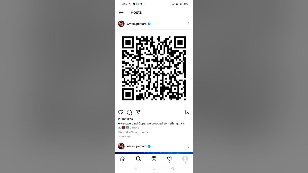 Scan this qr code to get a free yeti map?? WWE SUPERCARD YouTube