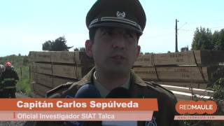 Accidente carretero en Camarico