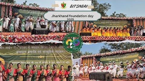 “Celebrating Jharkhand Foundation Day at BIT Sindri”#jharkhandfoundationday #bitsindri #dance 
