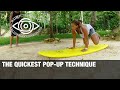 Surf insight la technique popup la plus rapide