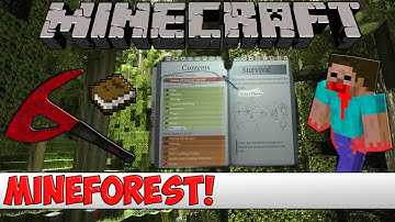 Minecraft Bukkit Plugin - MineForest - Tutorial