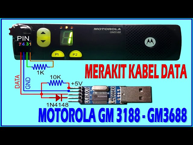 Cara Merakit Sendiri Kabel Data Program Motorola GM3188 GM3688 class=