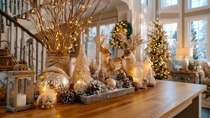 Christmas Décor Transitions Beautifully to Winter | Cozy Cottage Charm & Rustic Farmhouse Warmth