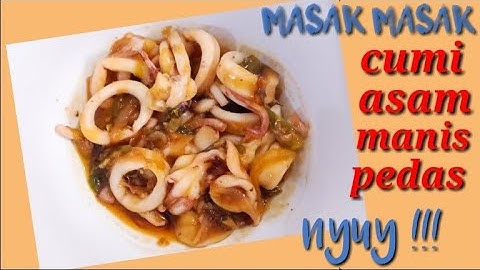 Thumbnail of Cumi saus asam manis pedas || masak cumi saus gampang dan enak