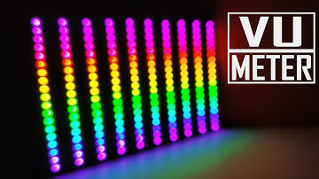 How To Make A DIY RGB VU Meter At Home