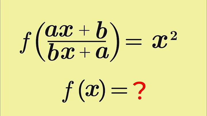 Functional Equation Question That Stumps Students 