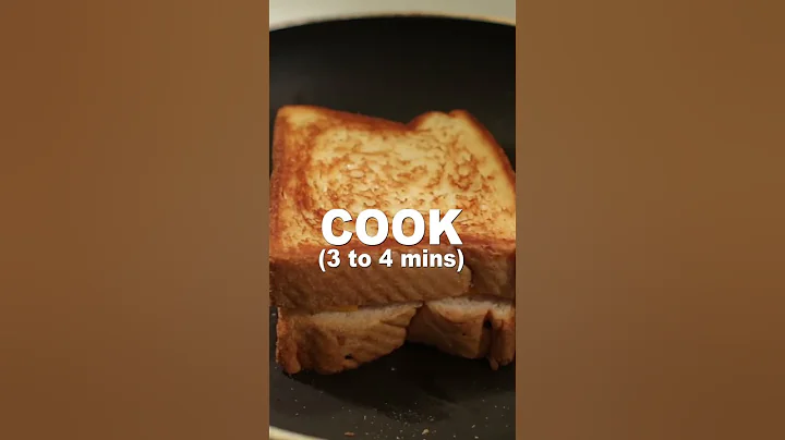 Super Easy Grilled Cheese Sandwich Recipe #shorts