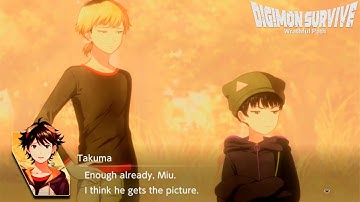 Digimon Survive - Kenzoku ambush Miu/Kaito & Rescue Miu (She is alive) Wrathful path Pt 9 - Switch