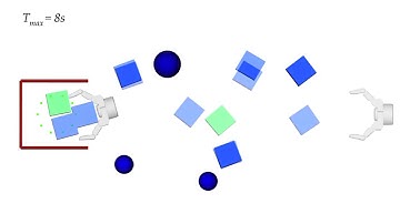 Reconfiguration planning using physics models