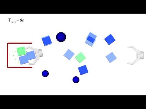 Reconfiguration planning using physics models