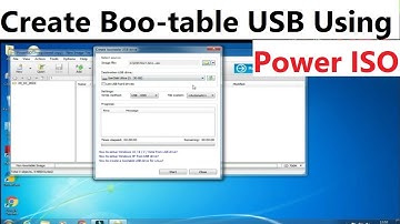 Create Boo-table USB Using Power ISO !! BOOTABLE PENDRIVE कैसे बनाये Power ISO से जानिए This Video
