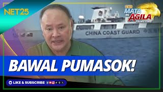 Binantaan ng DND ang China Coast Guard na magtatangkang pumasok sa Pagasa Island