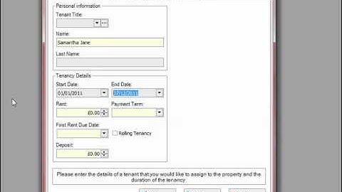 Property Management Software - Set Up Wizard in Landlords Property Manager 8.0