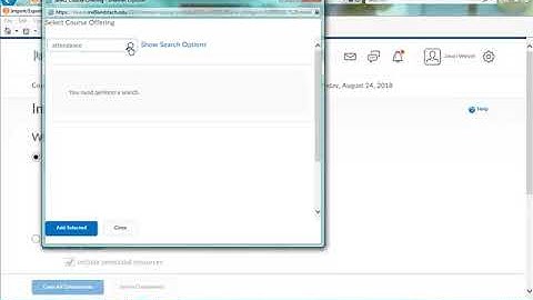 D2L Attendance Setup