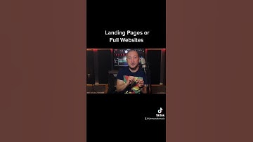 Landing pages for your music