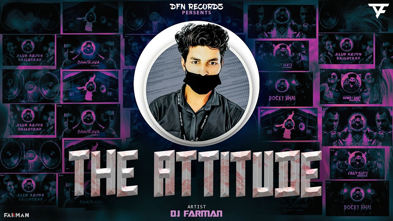 DJ FARMAN - The Attitude (Dialotrap) | Dialogues Mix | KGF | Khalnayak | Bairavaa | Lucky the Racer