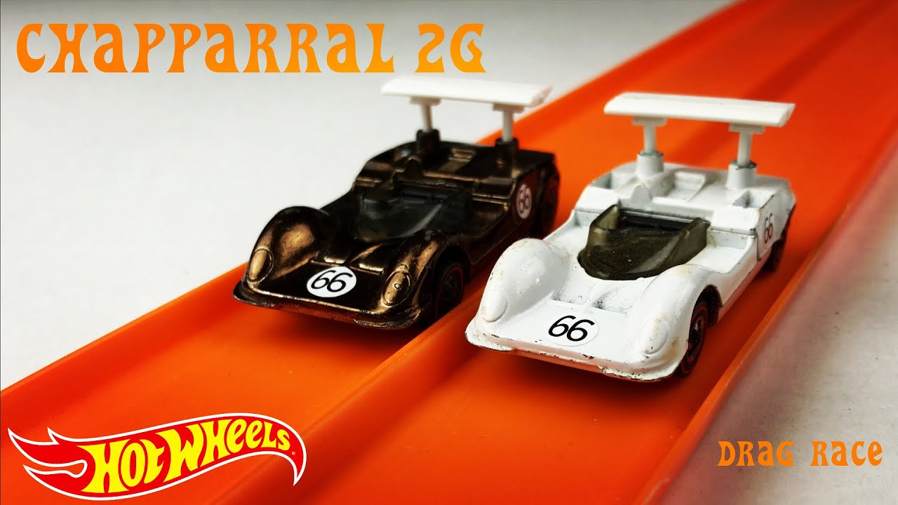Hot Wheels drag race | Chaparral 2G - YouTube