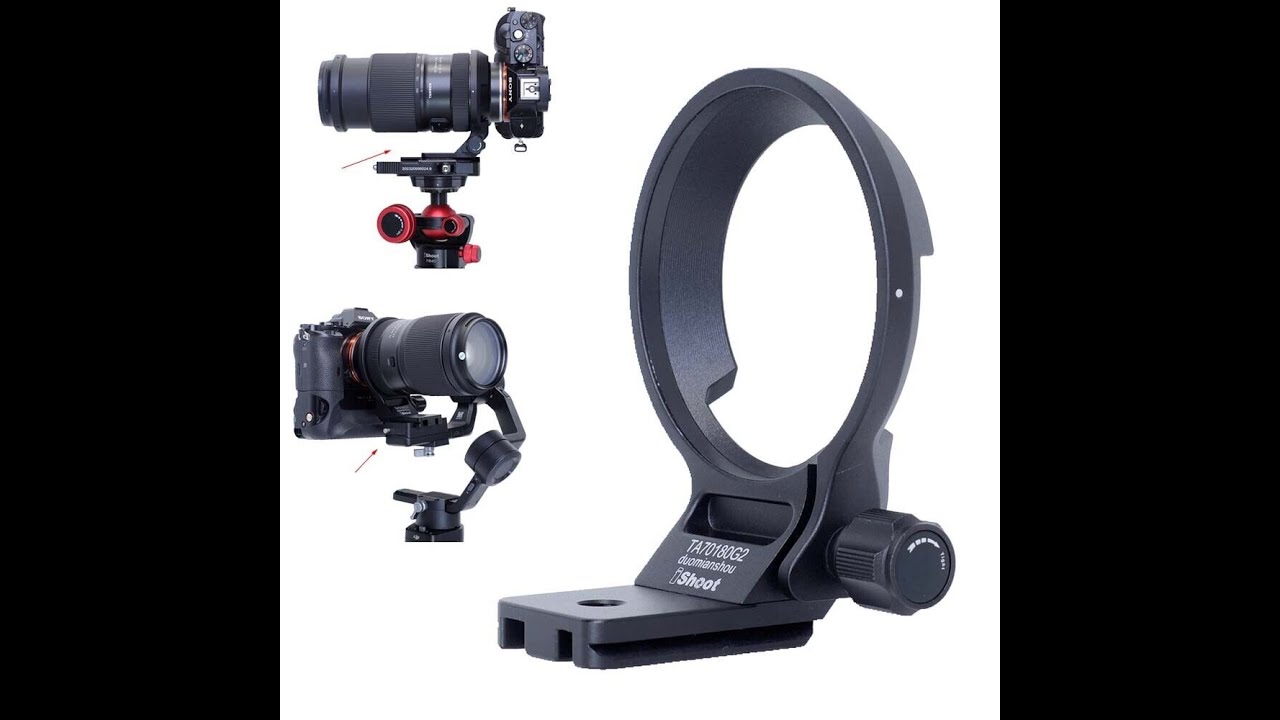 iShoot Statief Mount Ring Lens Kraag Compatibel met Tamron 70-180mm f/2
