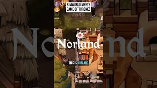 RIMWORLD meets GAME OF THRONES in this Epic Kingdom Simulator NORLAND! ⚔ #shorts