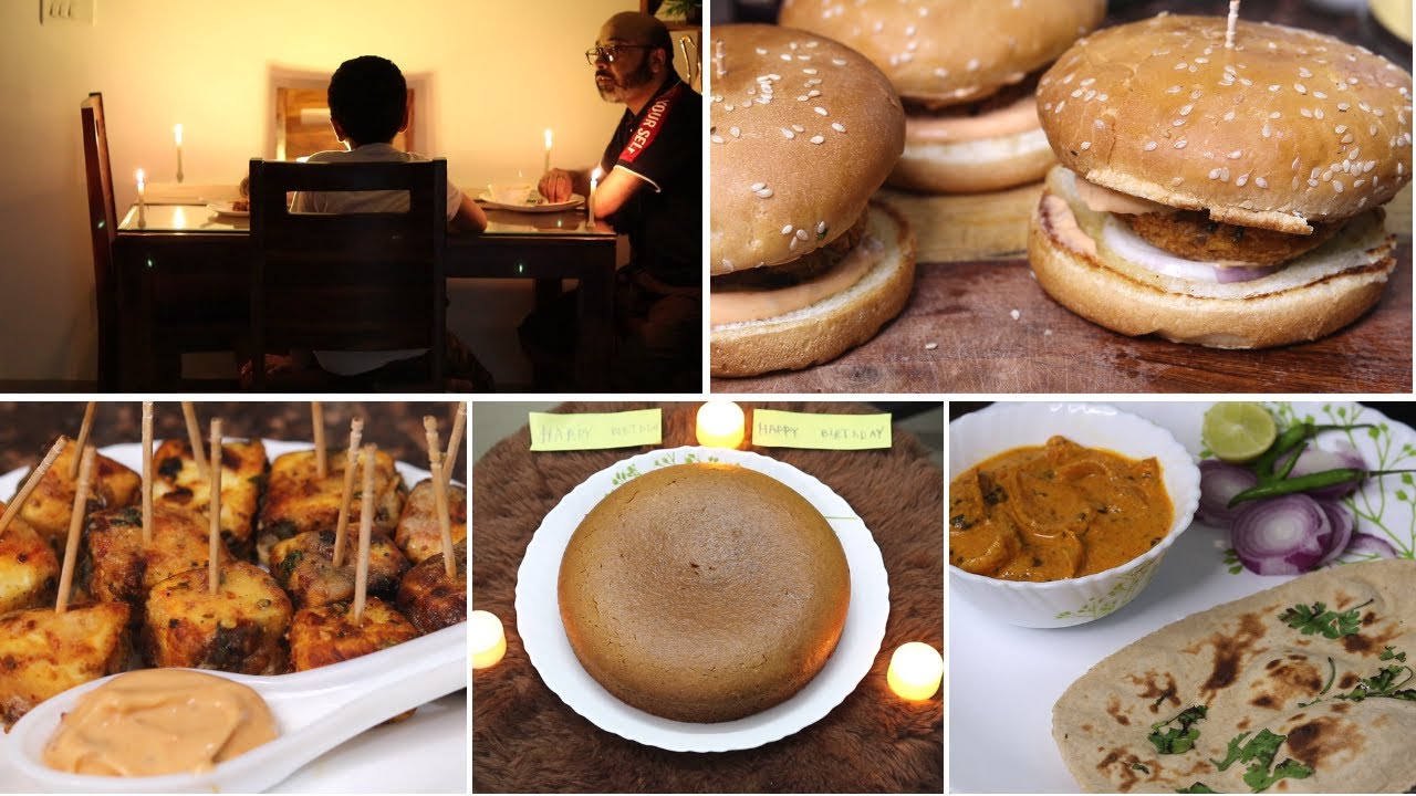 Husband B'day Vlog.. CANDLE LIGHT dinner | From Evening Snacks TO Starter TO dinner | well spent day