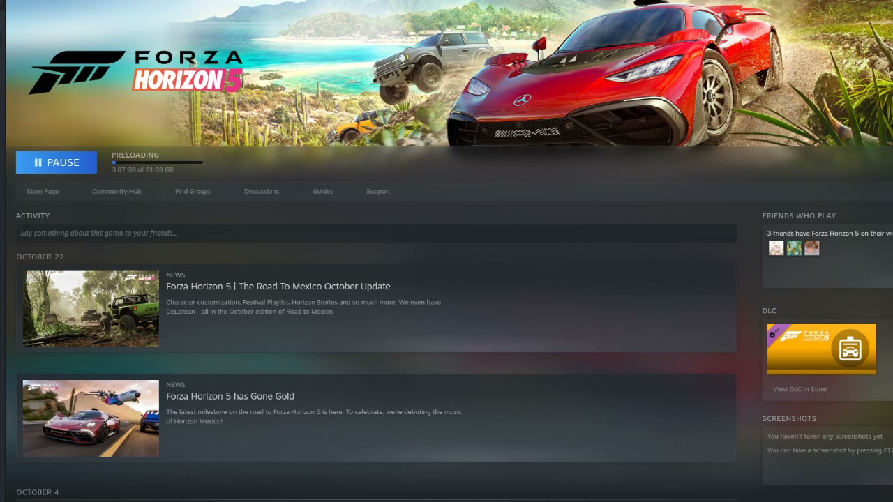 Forza Horizon on X: It's true. Preload is now available on all platforms,  including Steam. 🎮 All the details you need to ensure you're ready to jump  into Mexico are in the