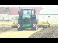 John Deere 9620RX pulling Bednar Terraland subsoiler in Czech Republic