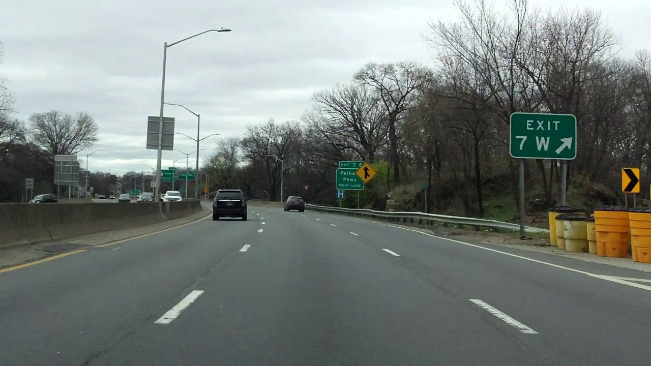 Bronx River Parkway (Exits 11 to 1) southbound YouTube