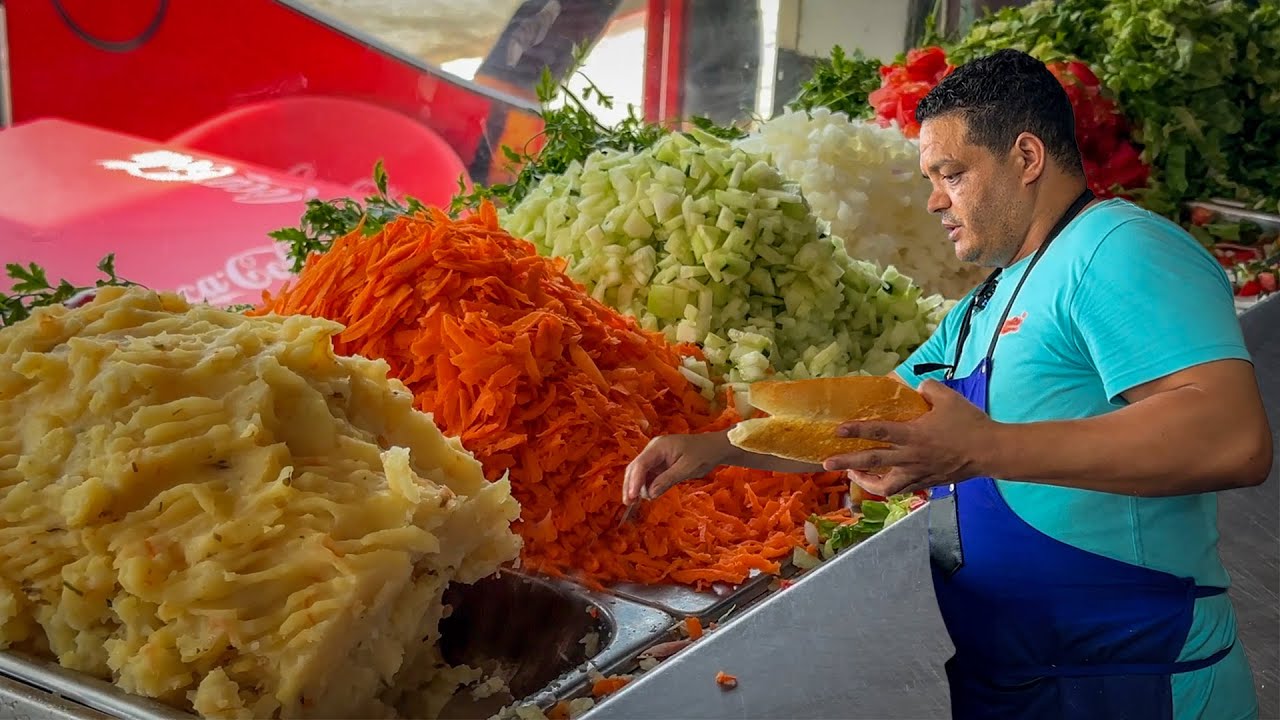 Бокадильо Фнидек: вкусная и доступная марокканская уличная еда 🇲🇦 🇷🇺