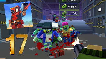 Pixel Combat - Walkthrough Part 17/M134 Minigun/Area 51