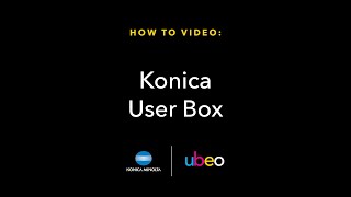 Konica User Box