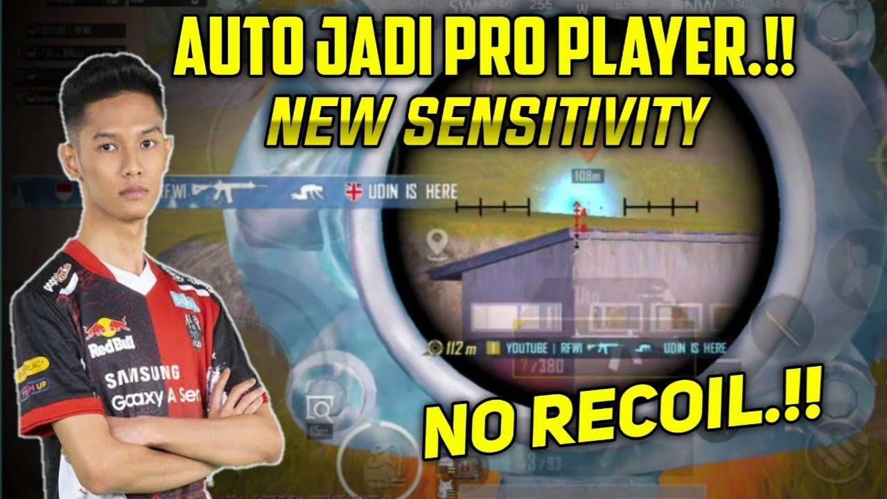 AUTO JADI PRO PLAYER..! SENSITIVITAS NO RECOIL PUBG MOBILE NEW UPDATE