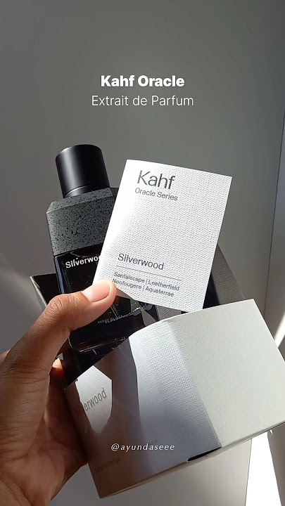 Review jujur Parfum Kahf Oracle Series - Silverwood, btw ini extrait de parfum yah! #perfume #scent