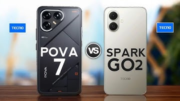 Tecno Pova 7 vs Tecno Spark Go 2 🔥 Full Comparison | Which One is Better? |