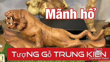 Tượng gỗ đẹp Mãnh HỔ gỗ hương rẻ đẹp/0368338345